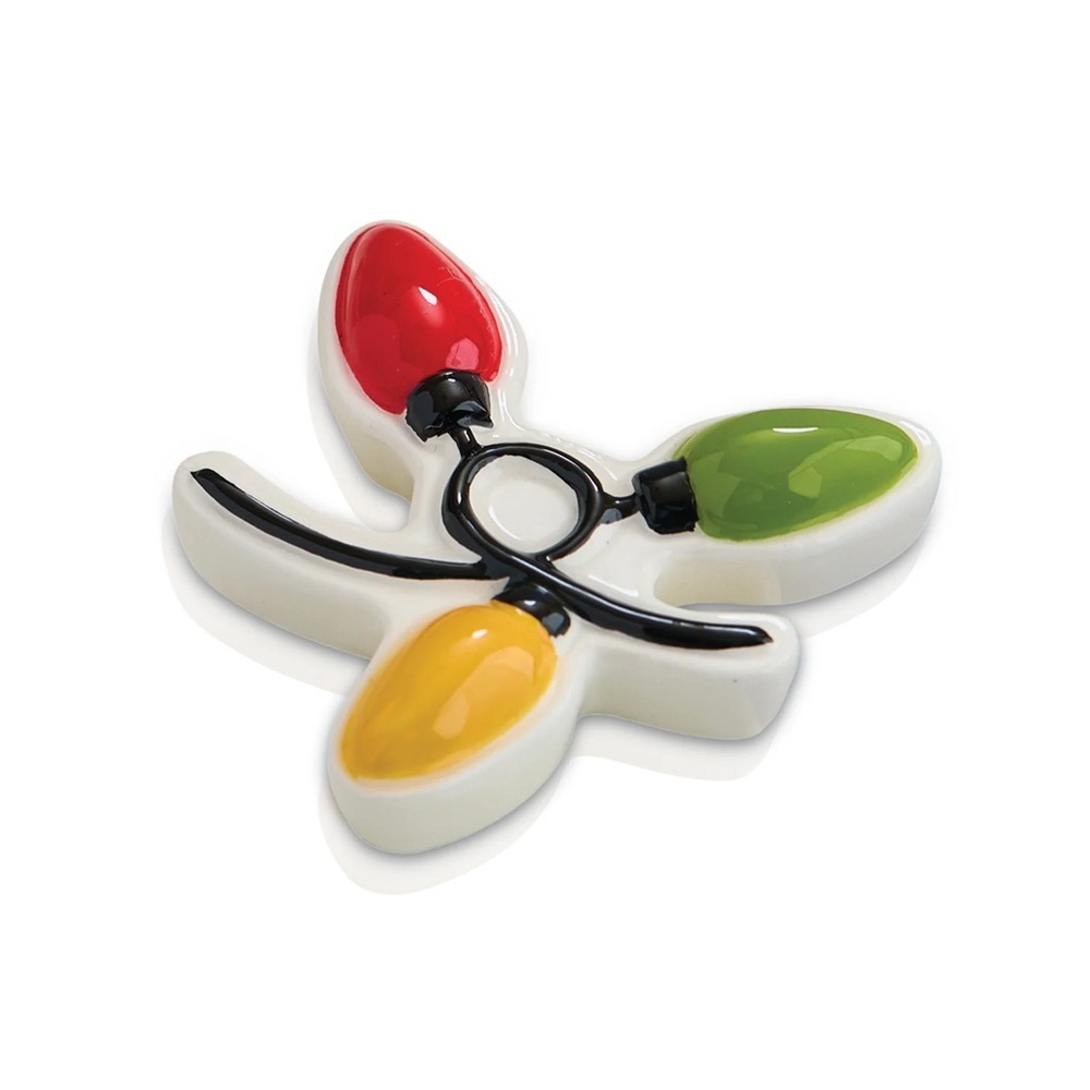 RETIRED Nora Fleming Mini A268 Get Lit! (Christmas lights)